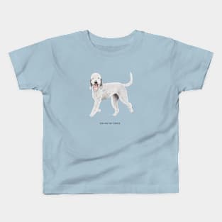 cute bedlington terrier dog Kids T-Shirt